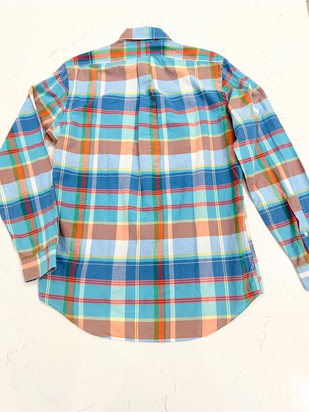 Ralph Lauren NWT Authentic Indian Madras Plaid Shirt